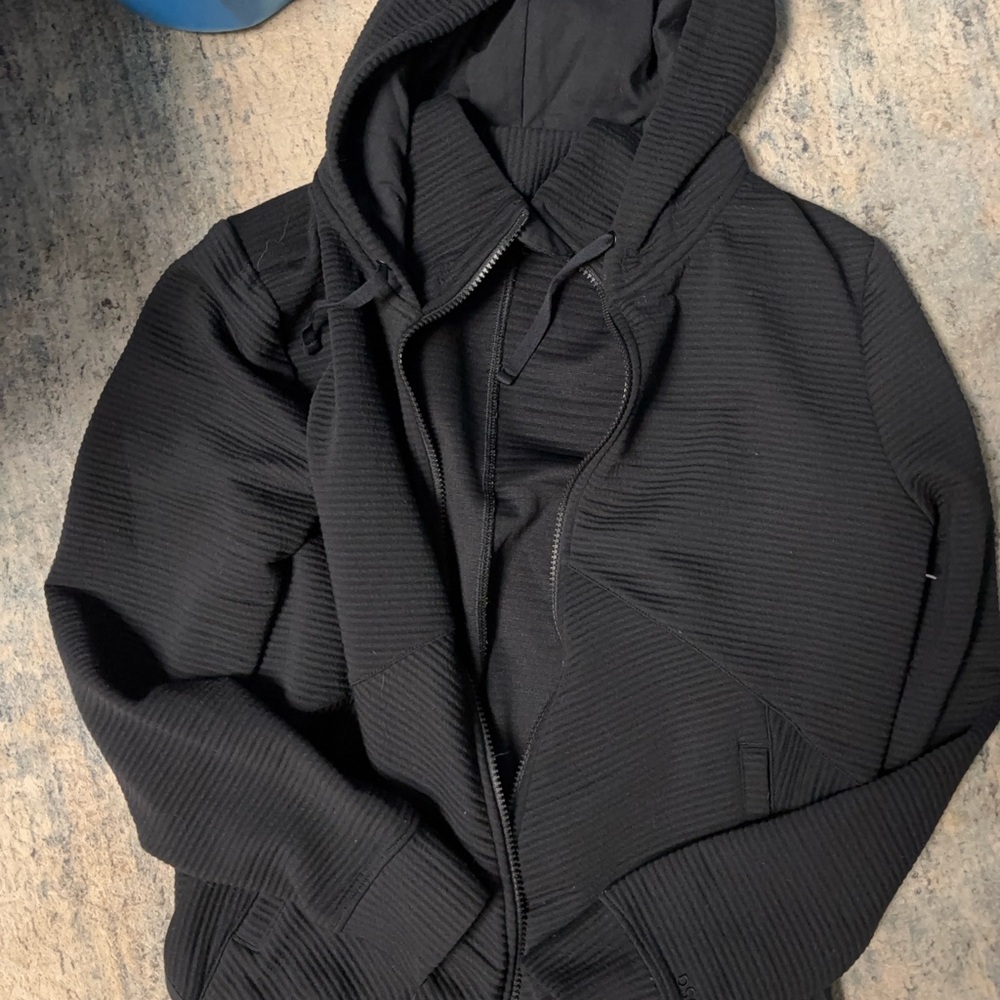DSG Black Teddy Jacket with Hood